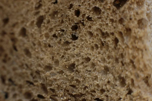 Makro Zdjęcie Tło Świeże Chleb — Zdjęcie stockowe