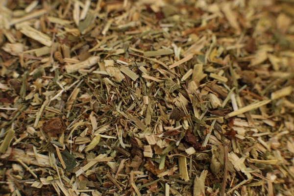 Makrofotó Háttér Keveréke Gyógynövény Tea Menta Kakukkfű — Stock Fotó