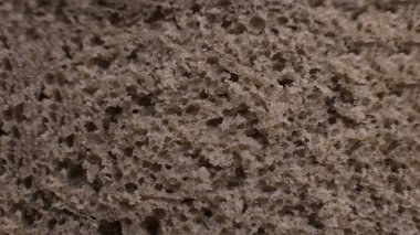 Makro fotoğraf arkaplanı iştah açıcı taze ekmek