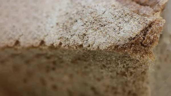 Makro Foto Hintergrund Appetitlich Frisches Brot — Stockfoto