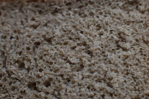 Makro fotoğraf arkaplanı iştah açıcı taze ekmek