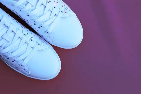 Модне Зручне Взуття Кросівки Унісекс — стокове фото