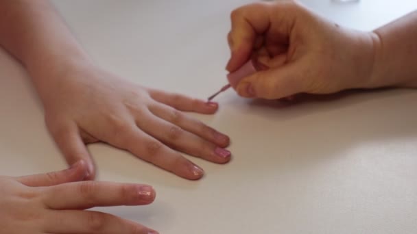 Enfermería Cuidado Las Tareas Domésticas Femeninas — Vídeo de stock