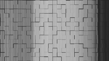 Doymuş modaya uygun açık gri arkaplan, pembe desenli süper soyut bir çizimin parlak siyah beyaz tasarımı