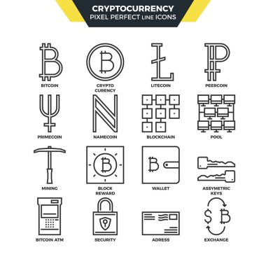 Cryptocurrecy satır kümesi.