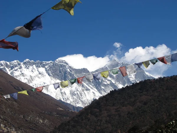 Podróż do kraju górzysta, Nepal — Zdjęcie stockowe