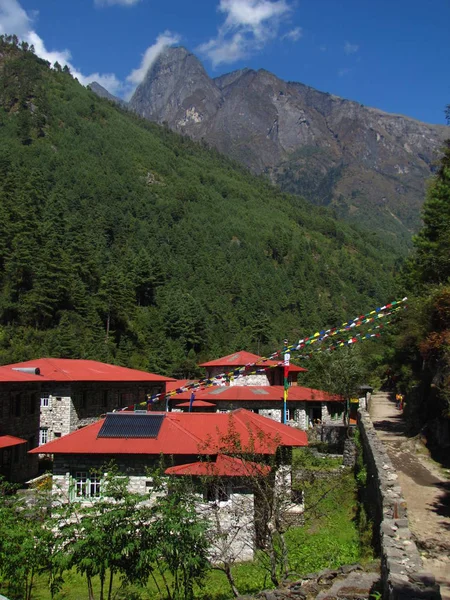 Hotel in the Mountain — Stock Photo, Image