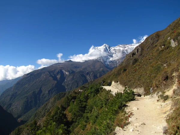 Highland Trail för turister i Himalaya — Stockfoto