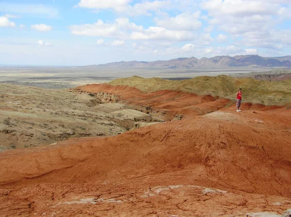 Las montañas coloridas — Foto de Stock