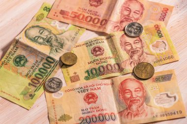 Vietnam dong Vand banknotlar ve paralar