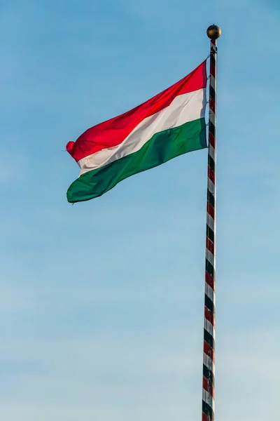 Bandera nacional húngara. HU —  Fotos de Stock