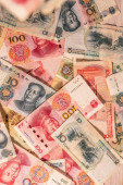Kínai Renminbi RMb. Népi valuta. Jüan Nyári bankjegyek