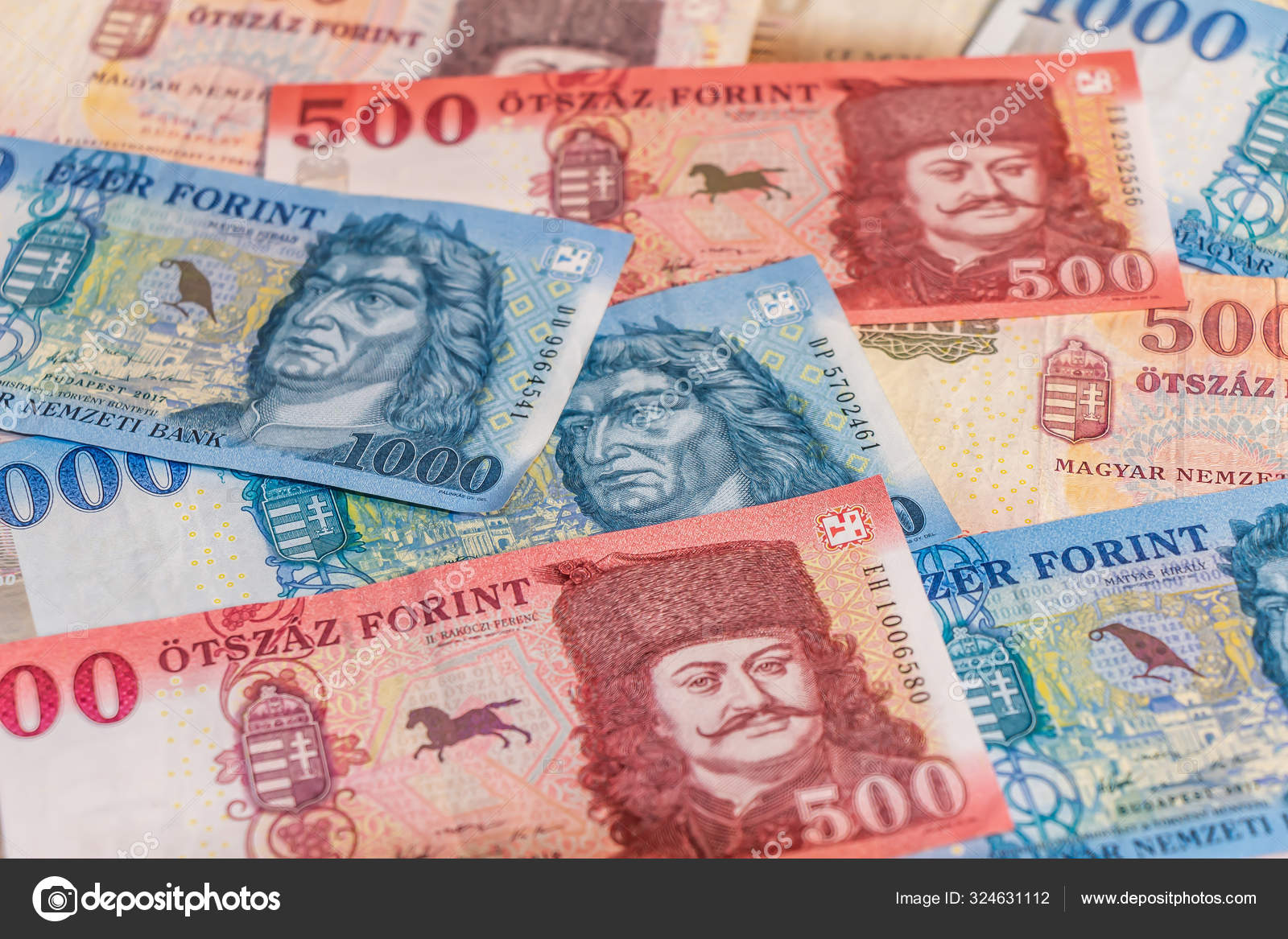 Forint 55 Usd In Huf Banknote 1600 Huf To Usd Money 1000 Usd Huf Forint  Banknotes