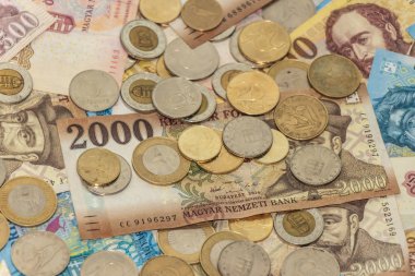 Macar forinti. Banknotlar ve madeni paralar