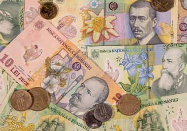 Rumen paraları ve paraları, Ron. Romanya, Rou