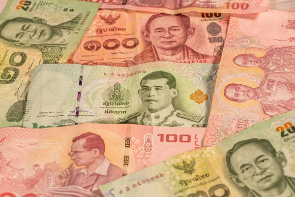 Thai baht. THB banknotes. Thailand, TH — Stock Photo, Image