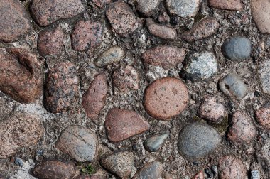 Kaldırım taşı. Doku. Arka plan