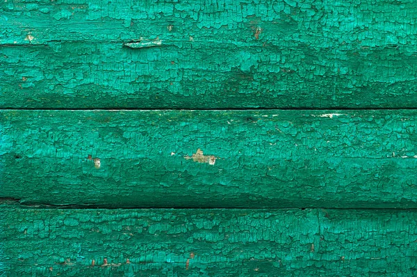 Zelená stará prkna texturu pozadí dřeva grange — Stock fotografie