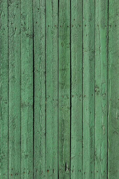 Green boards of wood grange background texture — Stock Photo, Image