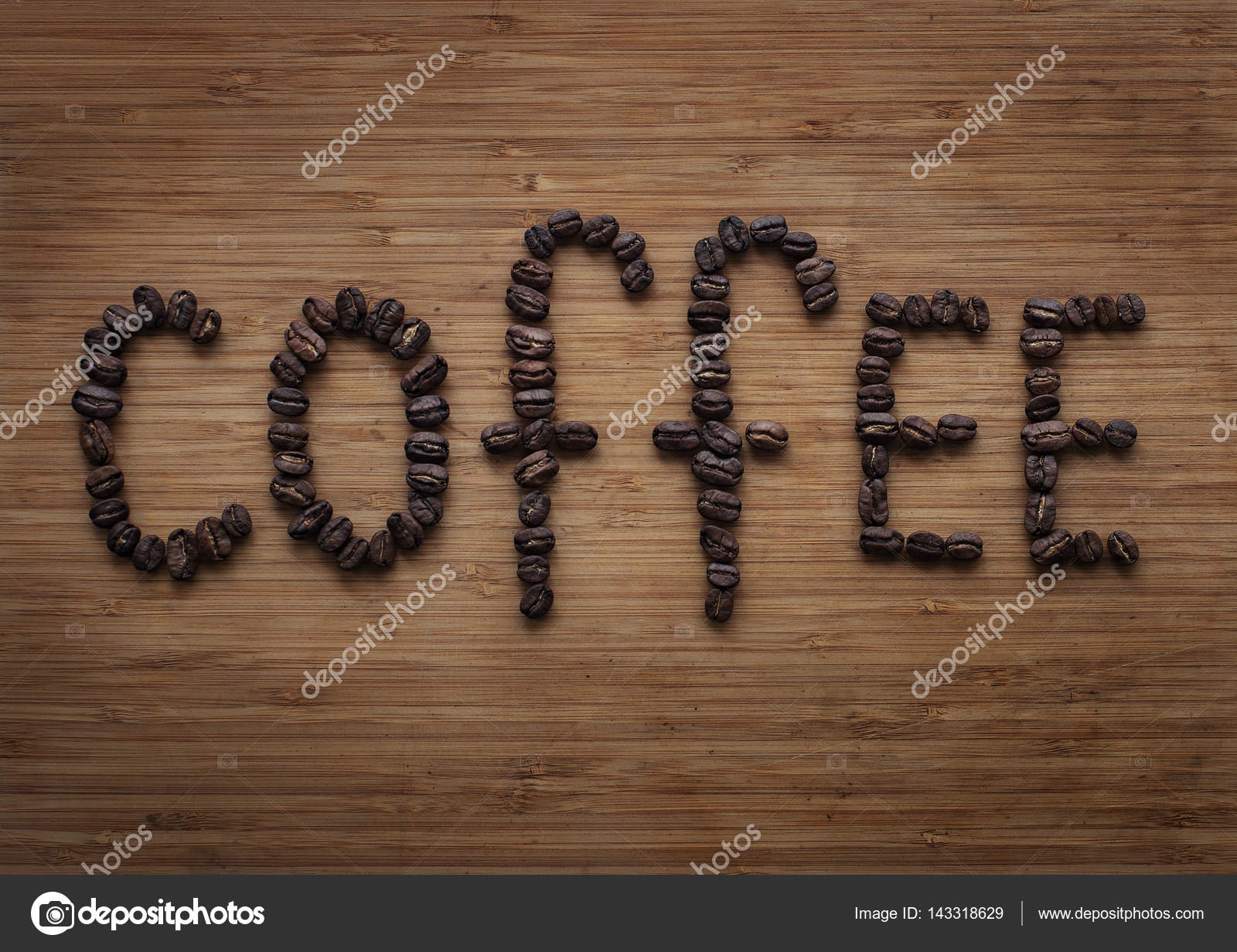 Word "coffee" made from coffeebeans Stock Photo by ©eteri_88 143318629