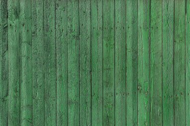 Ahşap grange arka plan doku yeşil panoları