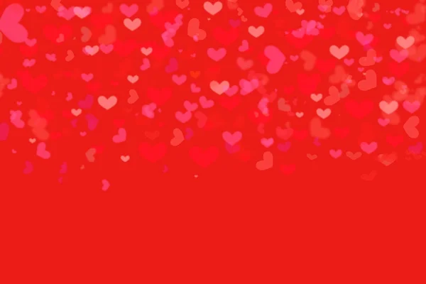 Amore sfondo rosso cuore forme texture modello per il giorno di San Valentino concetto astratto design regali carta, felice vacanza per la donna, matrimonio, vintage carta da parati, celebrazione con dolce e romantico momento — Foto Stock
