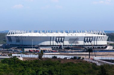 Rusya, Rostov-on-Don-20 Mart 2017: Futbol Stadyumu Rostov Arena. 2018 Dünya Kupası Stadyumu.