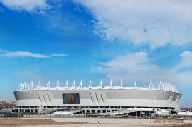 Futbol Stadyumu Rostov Arena. Stadyumun 2018 Dünya Kupası için. Rusya, Rostov-On-Don