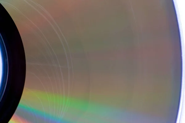 Cd側の虹 マクロ — ストック写真