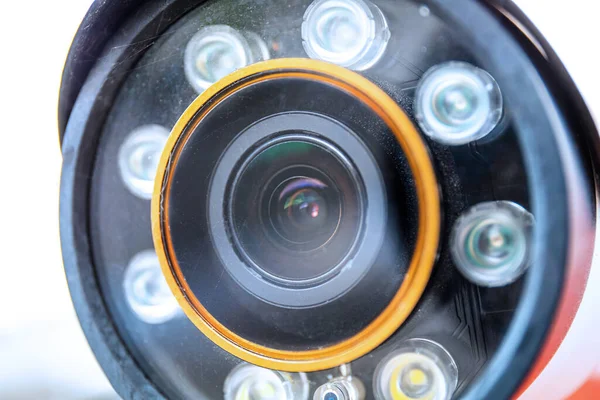 Buiten Videocamera Lens Macro — Stockfoto