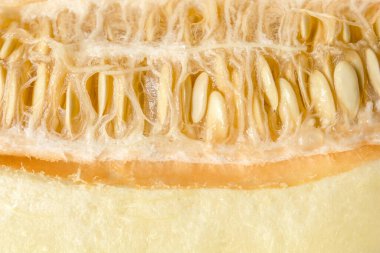 Çekirdekleri, arkaplanı ve dokusu olan sulu olgun karpuz posası.