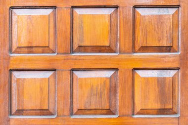oyulmuş kareler, arkaplan, doku ile ahşap yüzey