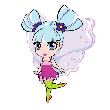 vektör elf peri kızı