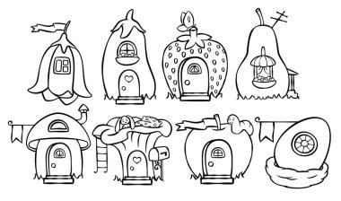 Doodle sihirli ev seti