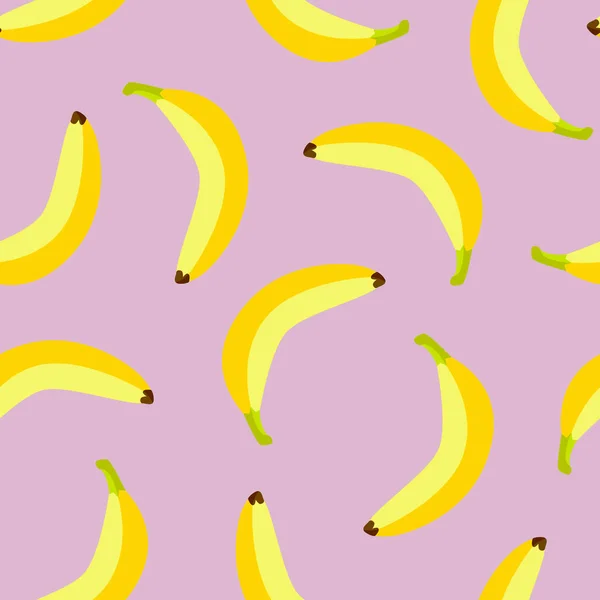 Vector banana pattern — Stock Vector