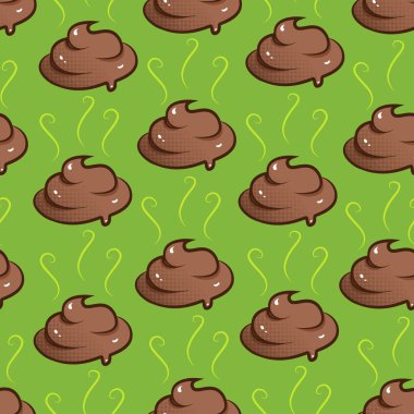  kötü kokulu kaka seamless modeli