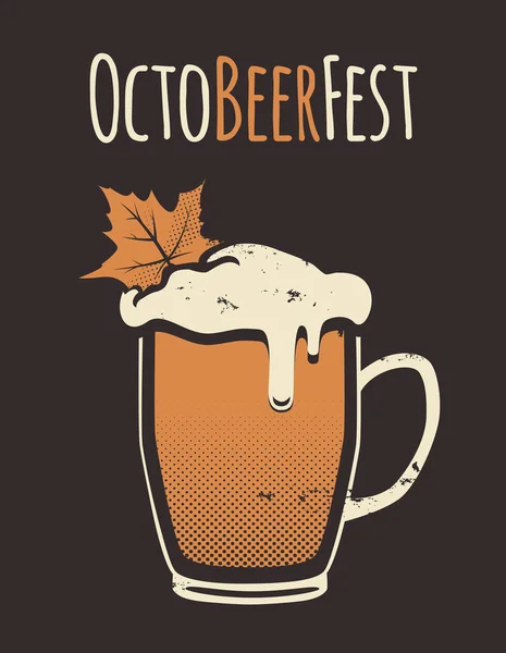 Octoberfest noktalı resim illüstrasyon vektör