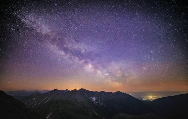 Milkyway Tatras, açık gökyüzü üzerinde