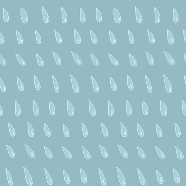 雨滴无缝模式 — 图库矢量图片