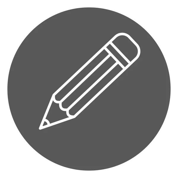 Szerkezeti ceruza ikonra — Stock Vector