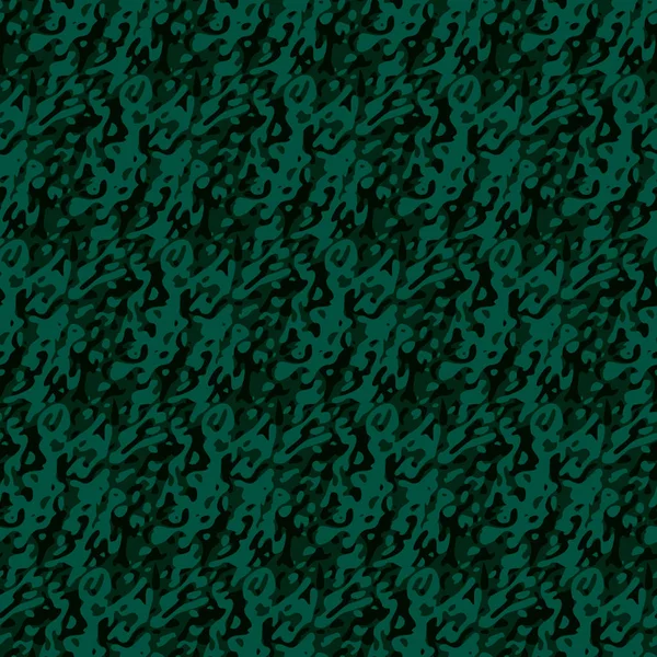 Motif de camouflage vert sans couture — Image vectorielle
