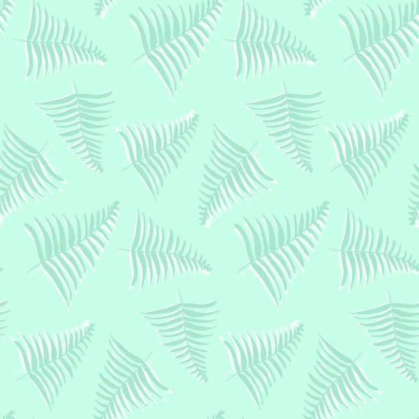 Tropikal yaprakları ile seamless modeli pastel ışık renkleri