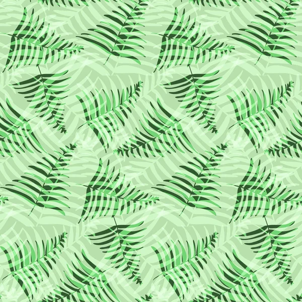 Mode abstraite feuille de palmier tropical motif — Image vectorielle