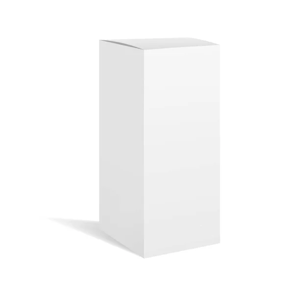 White Box Mock Up White Cardboard Package Box White Realistic Box Mockup  For Packaging Blank White Product Packaging Boxes Isolated On White  Background Vector Illustration Stock Illustration - Download Image Now -  iStock