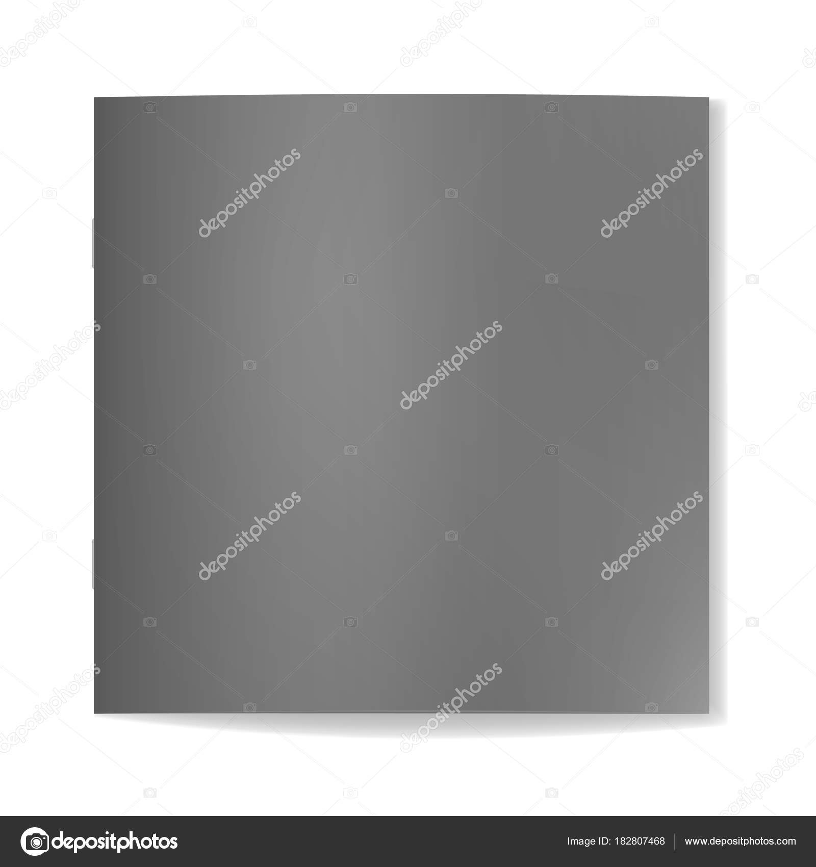 Download Vetor realista quadrado preto livro fechado mockup ...