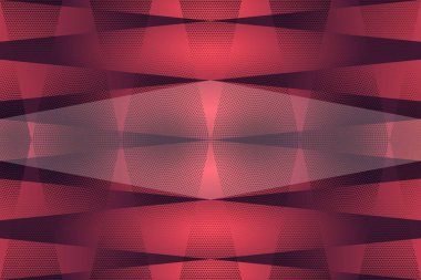 Romb yarım tonlu kırmızı retro mizah arkaplanı