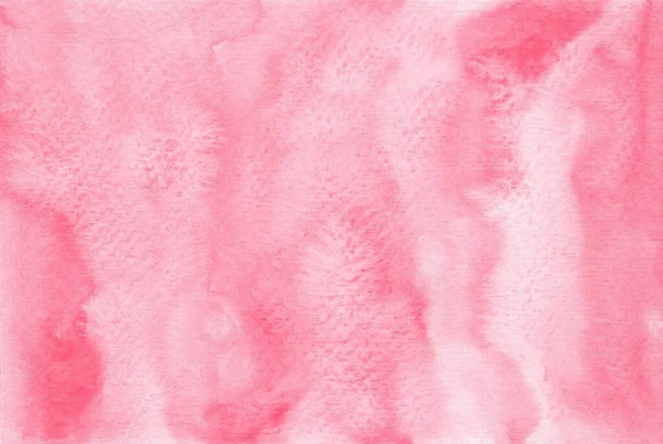 手绘粉红水彩画底色 — 图库照片