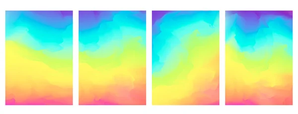 Soyut parlak dikey gökkuşağı renk arkaplanı