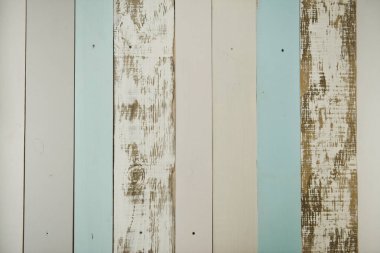 Beyaz mavi rustik ahşap arka plan