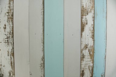 Beyaz mavi rustik ahşap arka plan